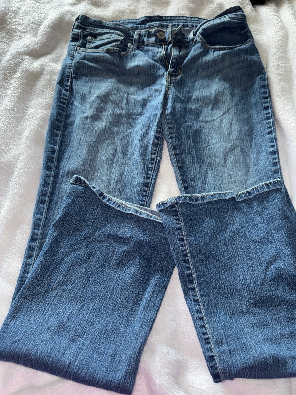 Signature Women's Boot Cut Jeans - Blue Wash